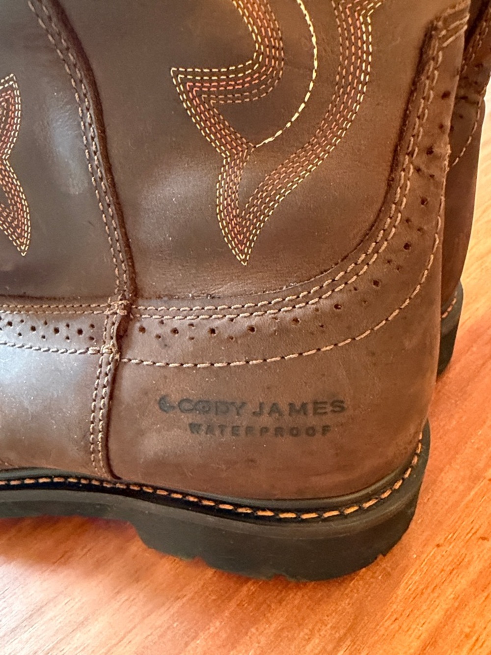 Cody James Mustang Saddle Western boot 13D - Picture 7 of 12
